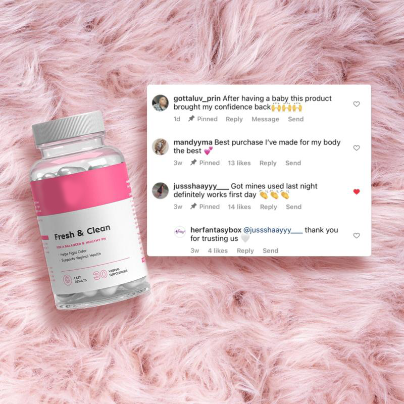 Fresh Restore - PH Balancing Boric Acid Vaginal Suppository